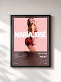 #noir Tableau de l'album María José de Maria Jose, cadre noir, imprimé et encadré en France