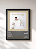 #noir Tableau de l'album Monochrome de LPEE, cadre noir, imprimé et encadré en France