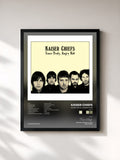 #noir Tableau de l'album Yours Truly, Angry Mob (Deluxe) de Kaiser Chiefs, cadre noir, imprimé et encadré en France