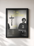 #noir Tableau de l'album Doris & Instrumentals de Earl Sweatshirt, cadre noir, imprimé et encadré en France