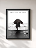#noir Tableau de l'album ALWAYS STRIVE AND PROSPER de A$AP Ferg, cadre noir, imprimé et encadré en France