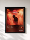 #noir Tableau de l'album PIANO REEZ - RED BULL SYMPHONIC de reezy, cadre noir, imprimé et encadré en France