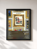 #noir Tableau de l'album Fazendo Arte de Atitude 67, cadre noir, imprimé et encadré en France