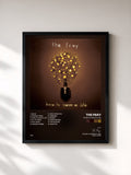 #noir Tableau de l'album How To Save A Life de The Fray, cadre noir, imprimé et encadré en France