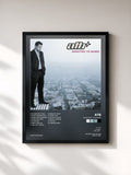 #noir Tableau de l'album Addicted to Music de ATB, cadre noir, imprimé et encadré en France