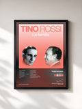 #noir Tableau de l'album La famille de Tino Rossi, cadre noir, imprimé et encadré en France