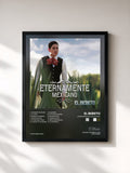 #noir Tableau de l'album Eternamente Mexicano de El Bebeto, cadre noir, imprimé et encadré en France