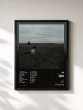 #noir Tableau de l'album The Search de NF, cadre noir, imprimé et encadré en France