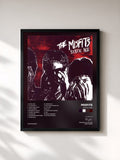 #noir Tableau de l'album Static Age de Misfits, cadre noir, imprimé et encadré en France