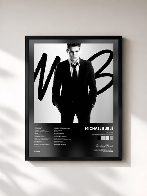 Michael Bublé · It's Time (20th Anniversary Deluxe Edition) — Stampa incorniciata