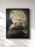 #noir Tableau de l'album Unbreakable Smile de Tori Kelly, cadre noir, imprimé et encadré en France