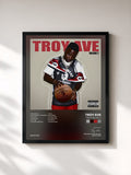 #noir Tableau de l'album Troy Ave, Vol. 2 de Troy Ave, cadre noir, imprimé et encadré en France
