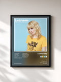 #noir Tableau de l'album Wild Things de Ladyhawke, cadre noir, imprimé et encadré en France