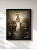 #noir Tableau de l'album Dolce vita de Shiva, cadre noir, imprimé et encadré en France