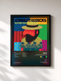 #noir Tableau de l'album Straight from the Decks (Guts Finest Selection from His Famous DJ Sets) de Guts, cadre noir, imprimé et encadré en France