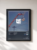 #noir Tableau de l'album Exit & Entrances de KANE, cadre noir, imprimé et encadré en France