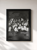 #noir Tableau de l'album C’MON YOU KNOW (Deluxe Edition) de Liam Gallagher, cadre noir, imprimé et encadré en France