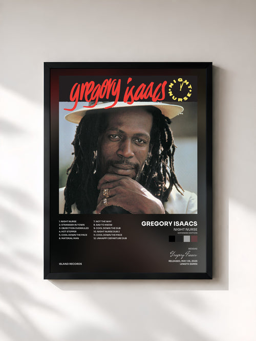 Gregory Isaacs · Night Nurse (Expanded Edition) — Affiche encadrée
