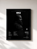 #noir Tableau de l'album Beastmode 3 de Animus, cadre noir, imprimé et encadré en France