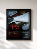 #noir Tableau de l'album Relicário de Cássia Eller, cadre noir, imprimé et encadré en France