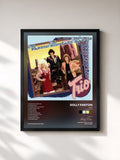 #noir Tableau de l'album Trio (2016 Remaster) de Dolly Parton, cadre noir, imprimé et encadré en France