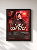 #noir Tableau de l'album Nada com Nada de Gustavo Mioto, cadre noir, imprimé et encadré en France