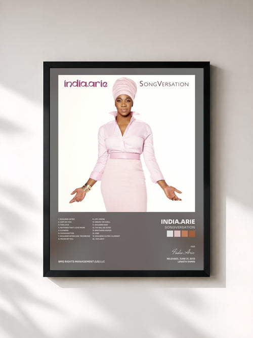 India.Arie · SongVersation — Affiche encadrée
