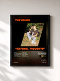 #noir Tableau de l'album Abysmal Thoughts de The Drums, cadre noir, imprimé et encadré en France