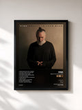 #noir Tableau de l'album Beauty In Your Wake de Fink, cadre noir, imprimé et encadré en France