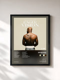 #noir Tableau de l'album Eagle Vision de Jayboogz, cadre noir, imprimé et encadré en France