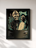 #noir Tableau de l'album 13 Commandments de Ghost, cadre noir, imprimé et encadré en France