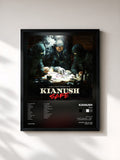 #noir Tableau de l'album Safe de KIANUSH, cadre noir, imprimé et encadré en France