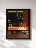 #noir Tableau de l'album Compassion (Brignoles, France 1978) (The Definitive Black & Blue Sessions) de Hank Jones, cadre noir, imprimé et encadré en France