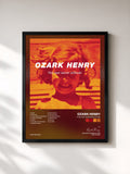 #noir Tableau de l'album This Last Warm Solitude de Ozark Henry, cadre noir, imprimé et encadré en France