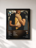#noir Tableau de l'album Brot de Eno, cadre noir, imprimé et encadré en France
