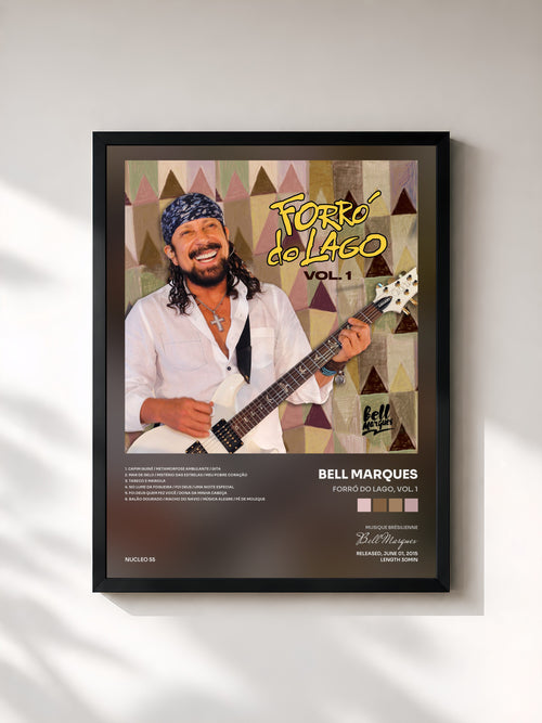Bell Marques · Forró do Lago, Vol. 1 — Affiche encadrée