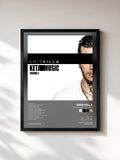 #noir Tableau de l'album Keta Music - Volume 2 de Emis Killa, cadre noir, imprimé et encadré en France