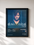 #noir Tableau de l'album Tú Y Yo de David Bisbal, cadre noir, imprimé et encadré en France