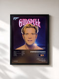 #noir Tableau de l'album Godspell (All Star Studio Cast) de Stephen Schwartz, cadre noir, imprimé et encadré en France