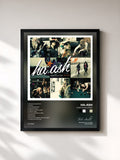 #noir Tableau de l'album Habitación Doble de HA-ASH, cadre noir, imprimé et encadré en France