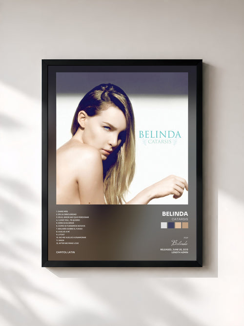 Belinda · Catarsis — Affiche encadrée