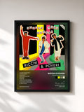 #noir Tableau de l'album Voulez Vous Danser de Ricchi e Poveri, cadre noir, imprimé et encadré en France