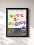 #noir Tableau de l'album Back to Basics de Luigi 21 Plus, cadre noir, imprimé et encadré en France