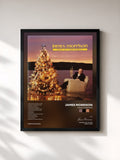 #noir Tableau de l'album This Is Christmas de James Morrison, cadre noir, imprimé et encadré en France