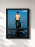 #noir Tableau de l'album Lo mejor de Nek: El ano cero de Nek, cadre noir, imprimé et encadré en France