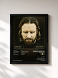 #noir Tableau de l'album Gravel & Gold de Dierks Bentley, cadre noir, imprimé et encadré en France