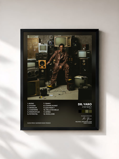 Dr. Yaro · C'EST BON ? (Vol. 1) — Affiche encadrée