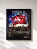 #noir Tableau de l'album Savages de Breathe Carolina, cadre noir, imprimé et encadré en France