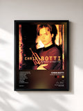 #noir Tableau de l'album Midnight Without You de Chris Botti, cadre noir, imprimé et encadré en France
