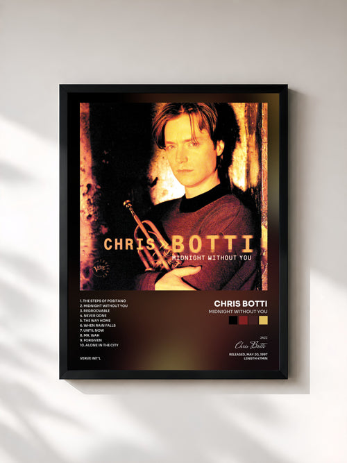 Chris Botti · Midnight Without You — Affiche encadrée
